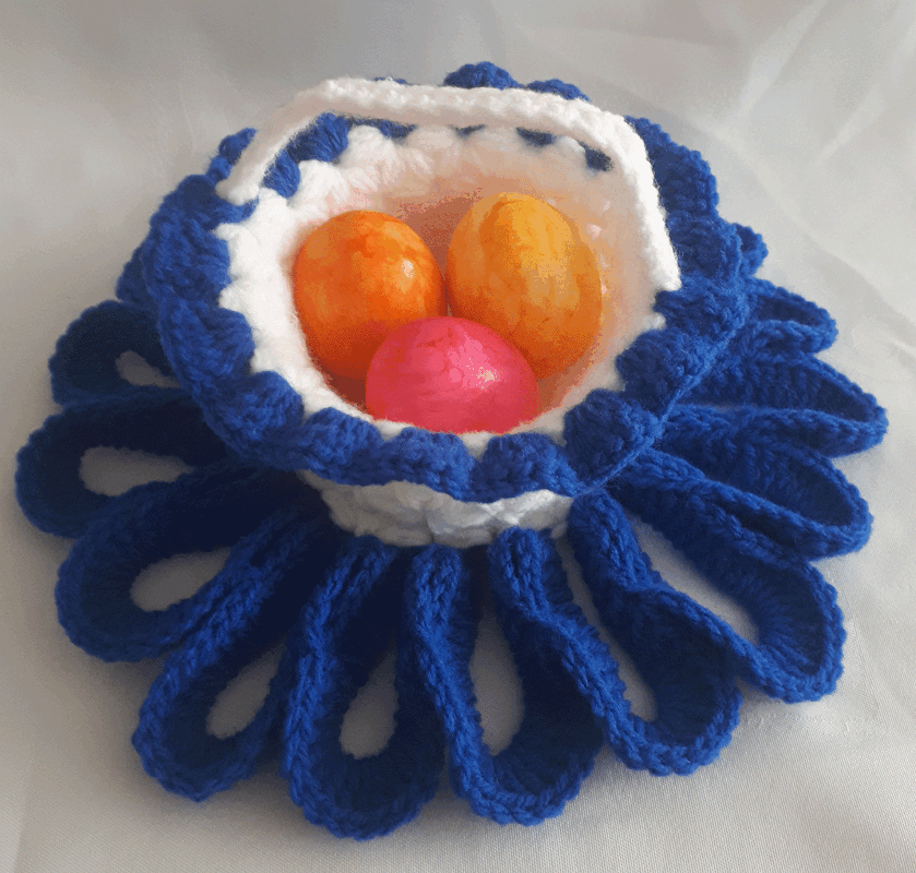 Osterkörbchen mit Deckchen - Bild 8