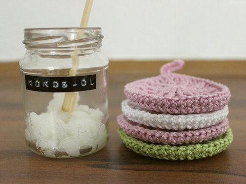 Häkelanleitung Kosmetik-Abschmink-Pads