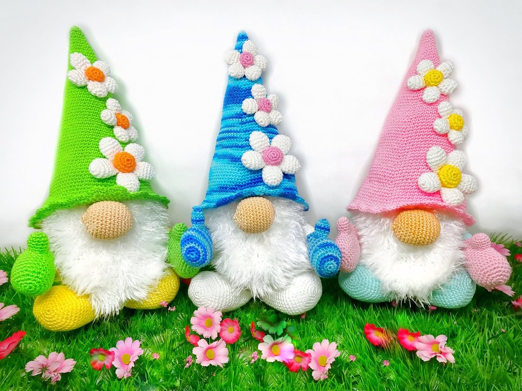 Frühlingswichtel - Häkelanleitung von Diana´s kleiner Häkelshop - Bild 3