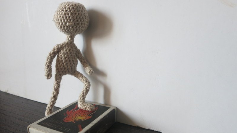 Tiny doll basic - crochet doll body