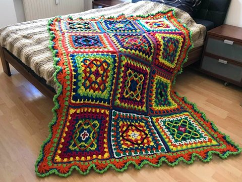 wundervolle Tagesdecke "KAPATA"