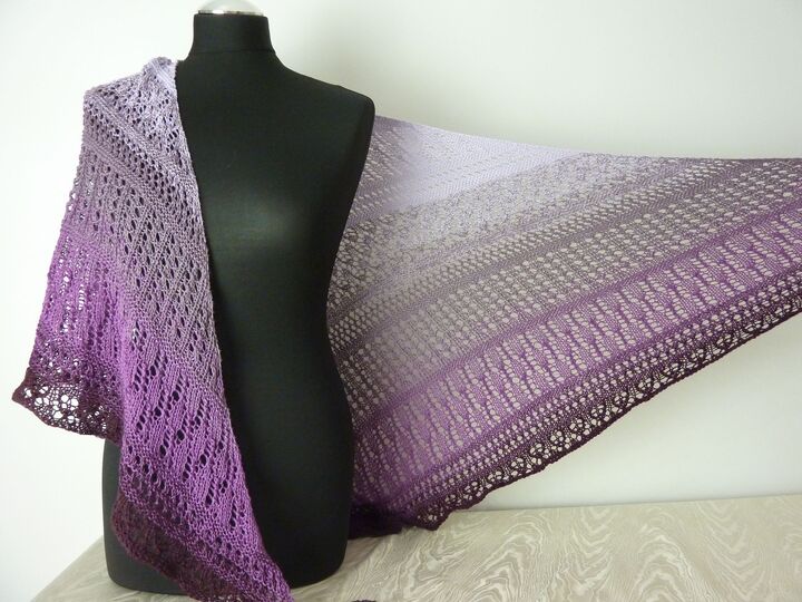 Strickanleitung - Tuch "Chianti"