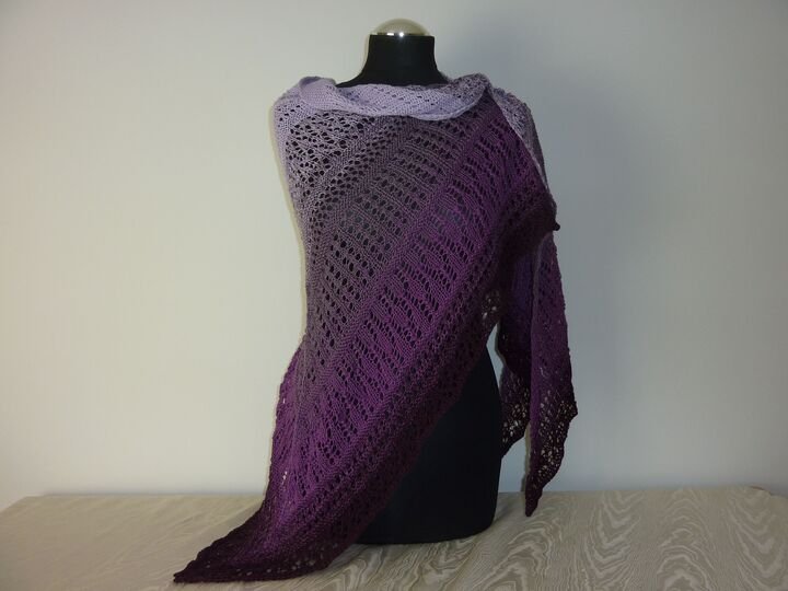 Strickanleitung - Tuch "Chianti"