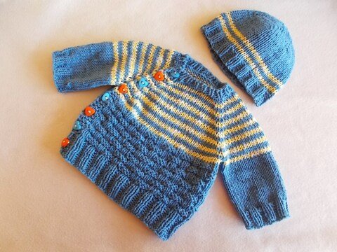 Schlüttli RVO und Mütze für Puppen 40-50 cm