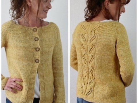 Strickanleitung "Sunshine Cardigan"