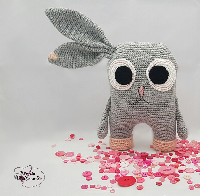 Häkelanleitung > Kuschelbuddie No.1 Hase Holly < - Bild 3