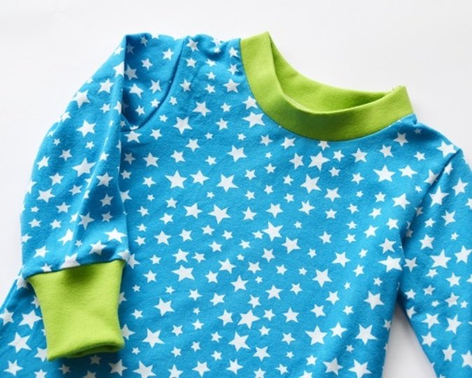 Kindershirt nähen I Langarm Kinder I Schnittmuster PDF Gr.62-92 I 1344