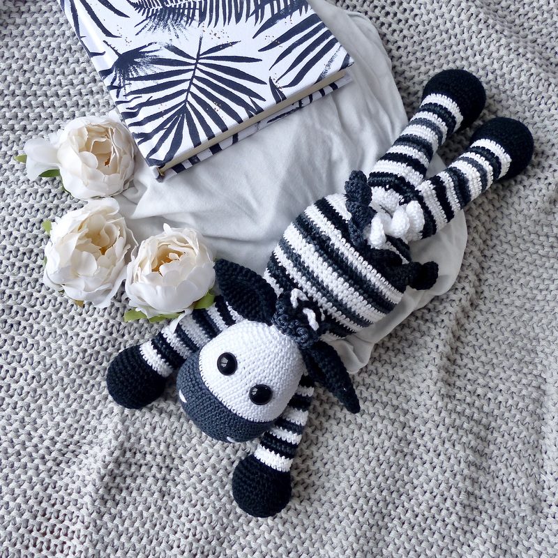 Spieluhr Zebra häkeln - Bild 8