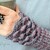 Wrist warmers "Lotus", knitting pattern, 2 sizes