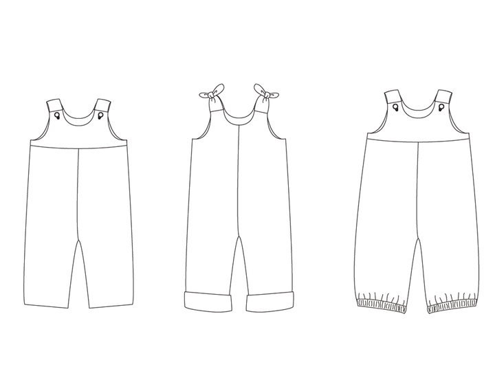 Baby Overall LILLI & BO – Wende-Latzhose Datei 68/74–104/110