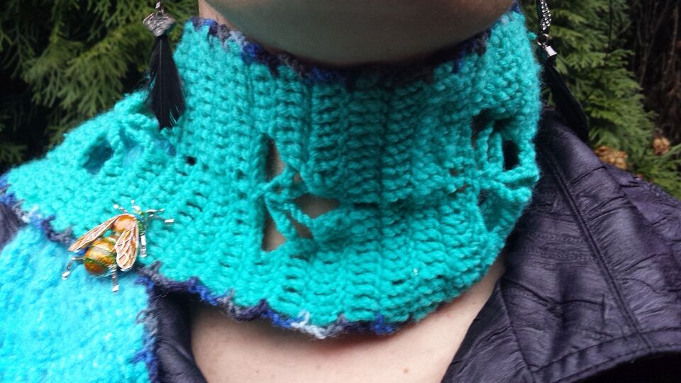 Leichter Schal "Libelle"