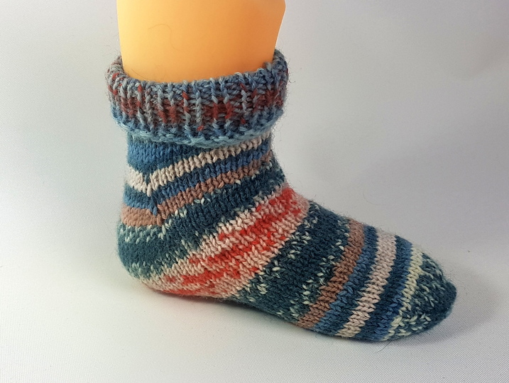 Kinder-Socken Fixe Ferse! So einfach wie noch nie! Top-Down, Gr.22-33