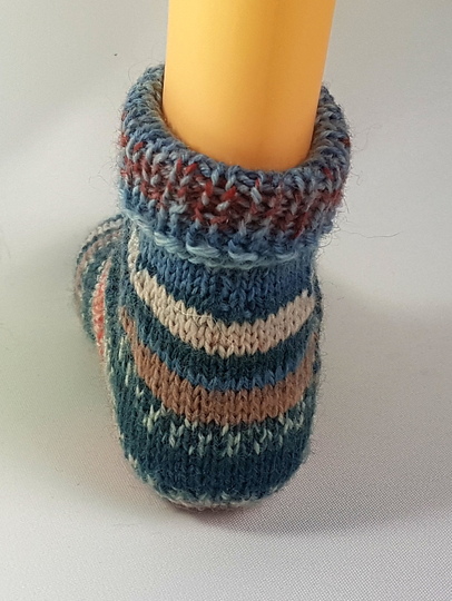 Kinder-Socken Fixe Ferse! So einfach wie noch nie! Top-Down, Gr.22-33