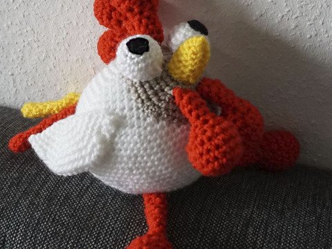Crochet Pattern Rooster Bert!