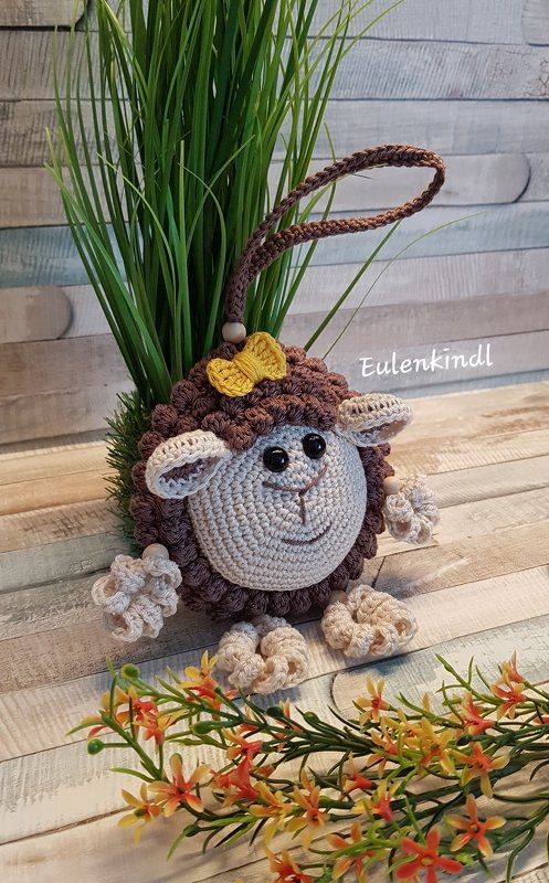 Häkelanleitung Schäfchen-Anhänger - Bild 5
