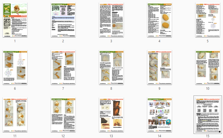 156DE Häkelanleitung Schaf Mulya - Amigurumi PDF Pertseva CP