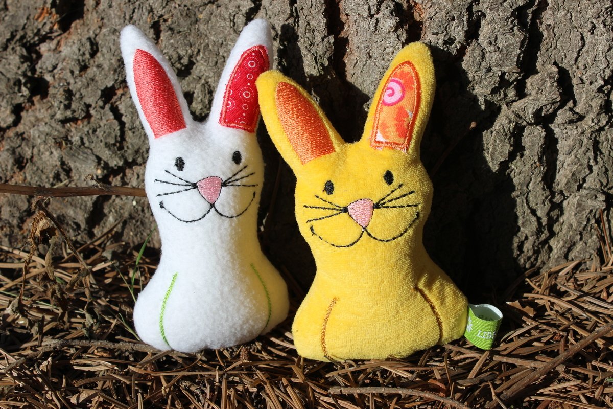 Hase Stickdatei ♥ ITH 13X18 - Bild 4