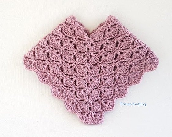 Crochet pattern Arc Poncho