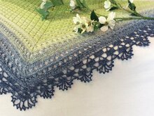 Häkelanleitung Tuch "Lystrata"