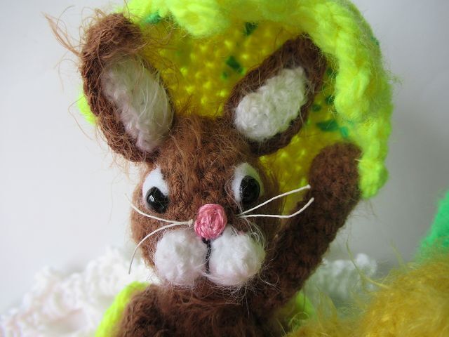 Häkelanleitung Ostertiere im Ei. Lämmchen, Hase, Küken - Bild 5