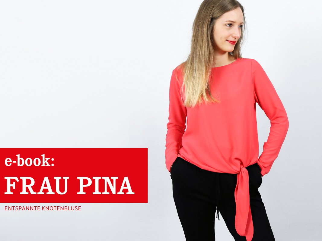 FRAU PINA • entspannte Knotenbluse,  e-book