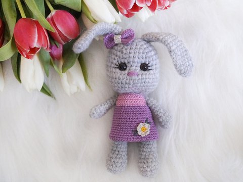 Häkelanleitung Mily Amigurumi Schlüsselanhänger