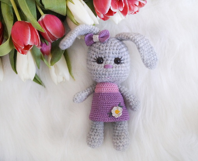 Häkelanleitung Mily Amigurumi Schlüsselanhänger