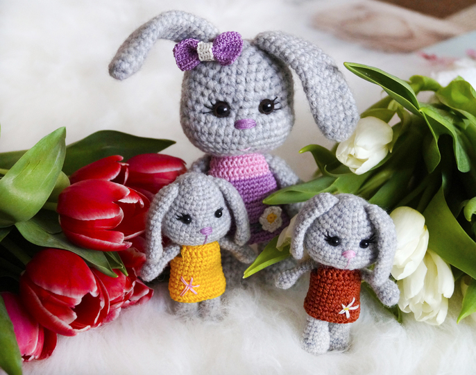 Häkelanleitung Mily Amigurumi Schlüsselanhänger