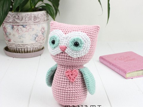 Häkelanleitung "EULE"