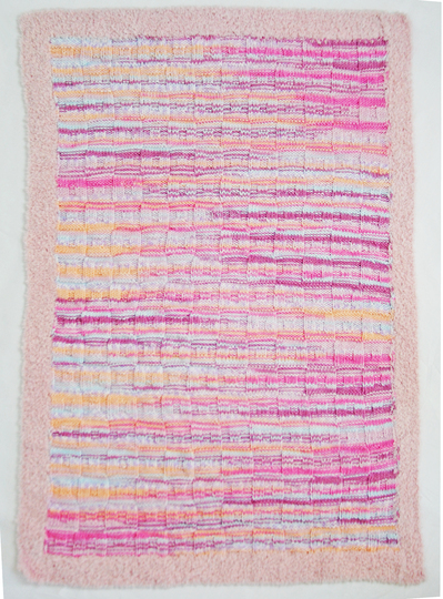 Strickanleitung Babydecke Arktis in der Größe 60x80 cm