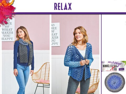 Jacke und Schal: Relax