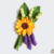 Crochet pattern boutonniere - Sunflower