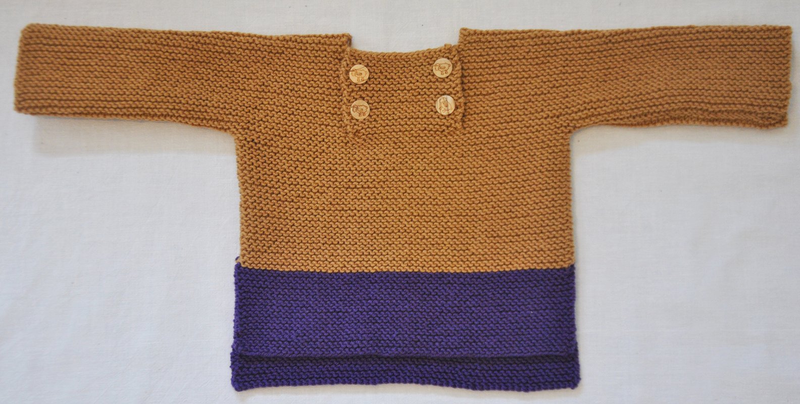 Strickanleitung Pullover Däumling in den Größen 62 bis 92, Anfänger - Bild 2