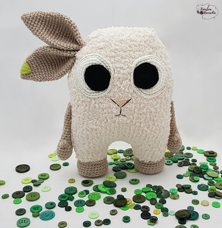 Häkelanleitung > Kuschelbuddie No.2 Lamm Linus <