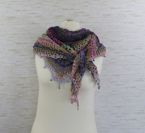 In'finito 5.0 Häkelanleitung für ein schönes Schultertuch Endlostuch