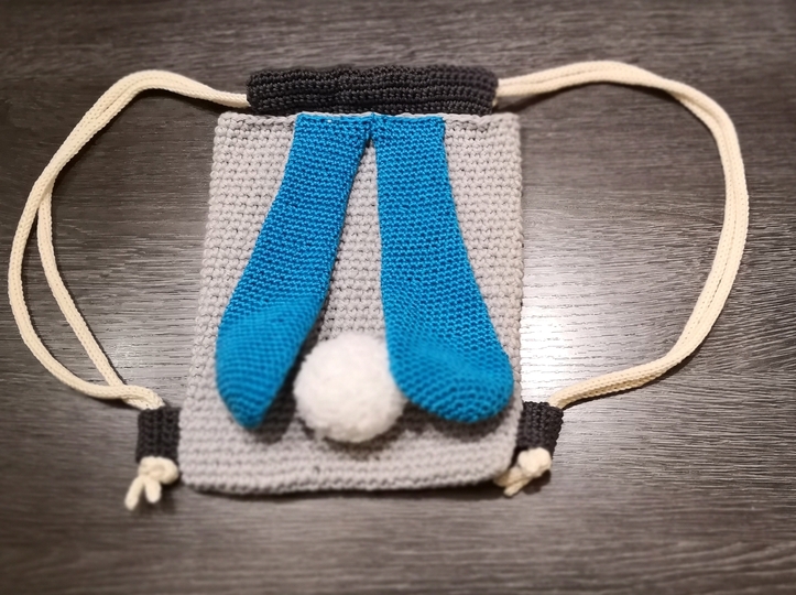 Bunny Backpack crochet pattern
