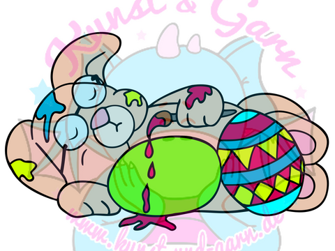 Plotterdatei Schlafhasi