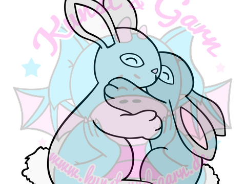 Plotterdatei Kuschelhasen