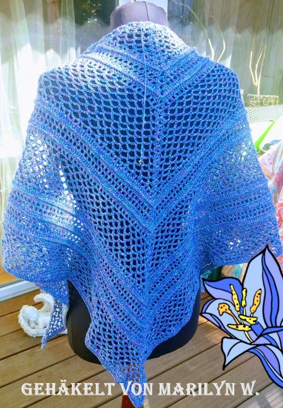 Häkelanleitung Dreieckstuch Lufthauch - Bild 4