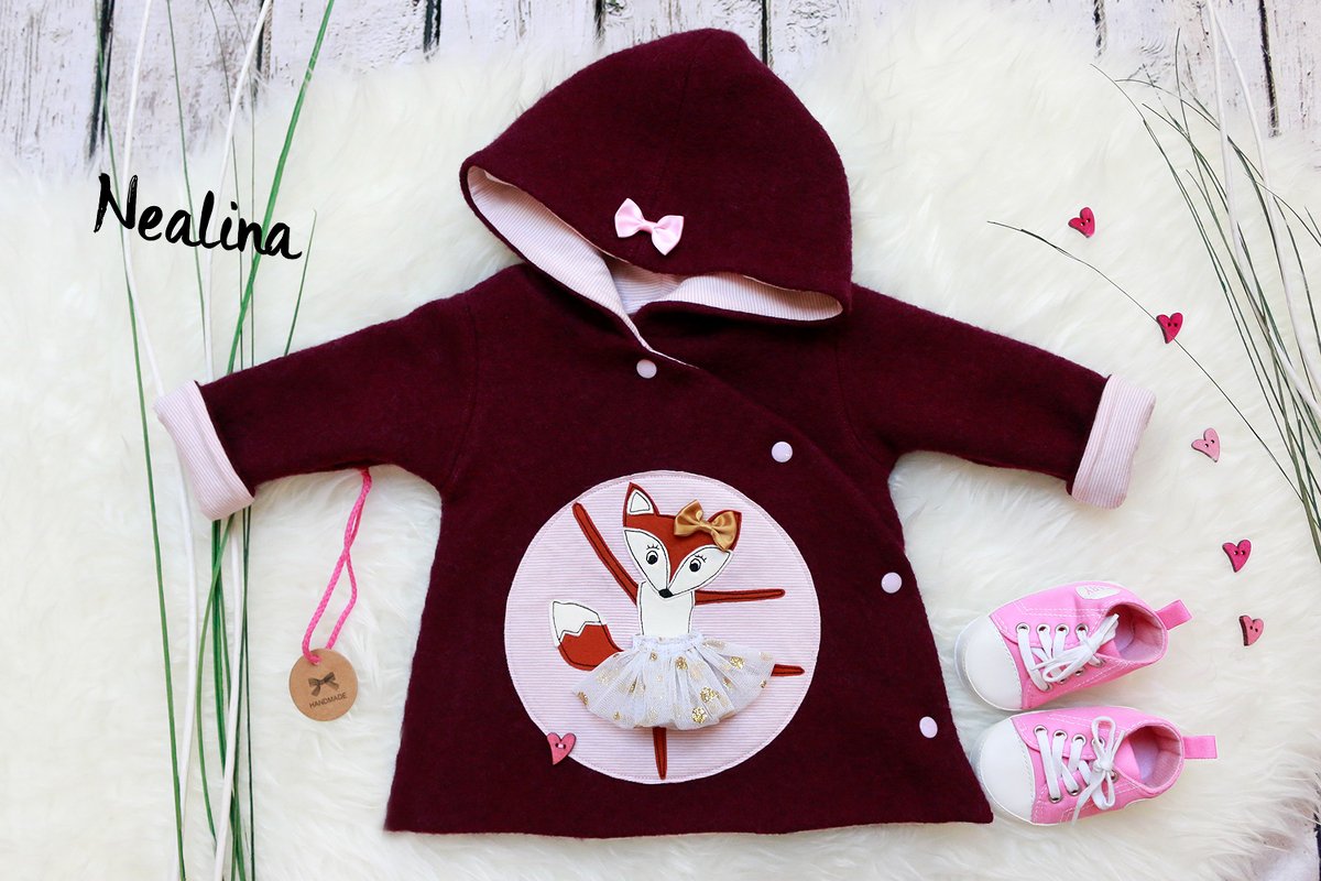 Applikationsvorlage Ballerina "Fiona Fox"