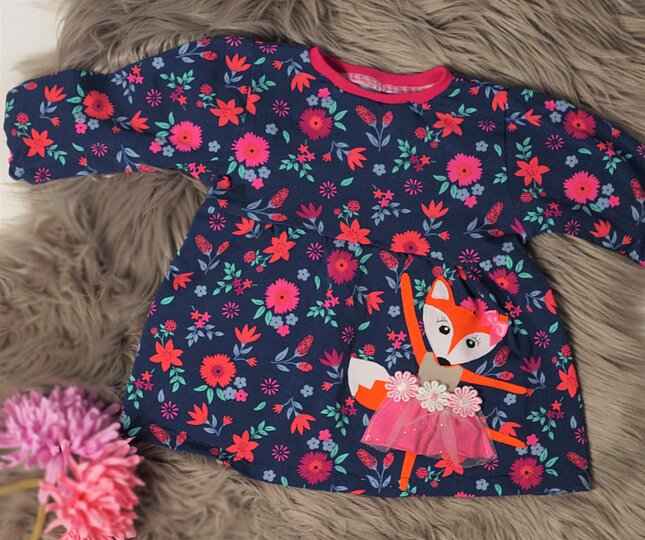 Applikationsvorlage Ballerina "Fiona Fox"