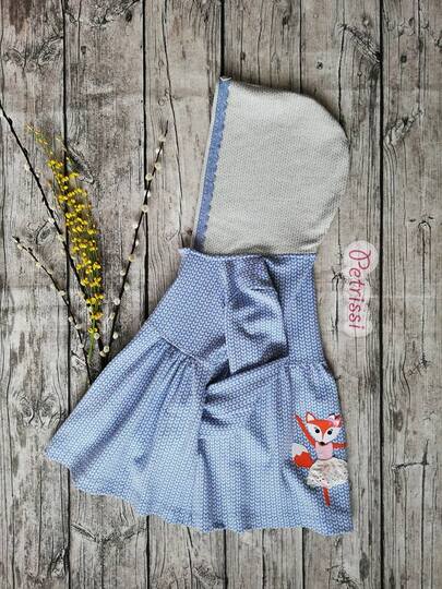 Applikationsvorlage Ballerina "Fiona Fox"