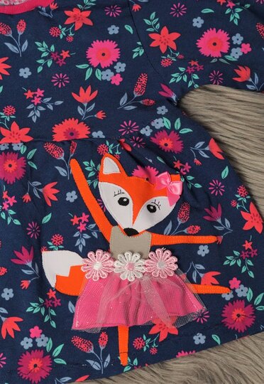 Applikationsvorlage Ballerina "Fiona Fox"