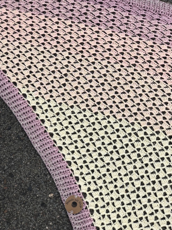 Häkelanleitung Dreieckstuch "Frühlingstanz"