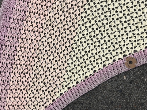 Häkelanleitung Dreieckstuch "Frühlingstanz"