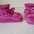 Strickanleitung Babyschuhe aus Wollresten / Sockenwolle,  ca. 9 cm  #250