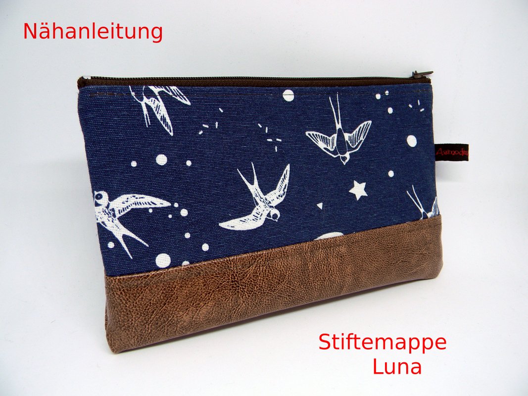 Stiftemappe Luna - Schnittmuster &amp; Nähanleitung