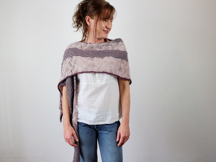 Strickanleitung Tuch "Sugar"