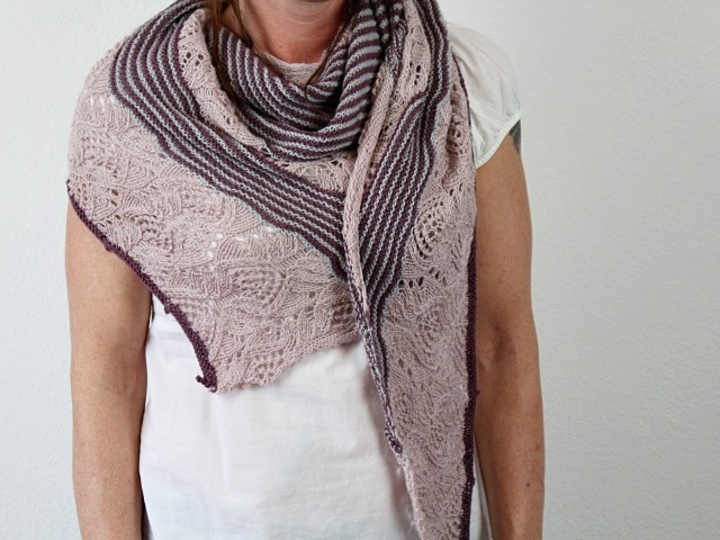 Strickanleitung Tuch "Sugar"