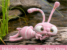 205DE Häkelanleitung Süßer Hase Klepa - Amigurumi PDF Pertseva CP